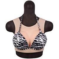 MIZERO Pecho De Silicona Chaleco Alto Realista Enormes Tetas Crossdresser de Mama de Silicona por Travesti Transexual…